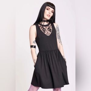 Midnight Hour - SCORPION Embroidered Dress - BNWT